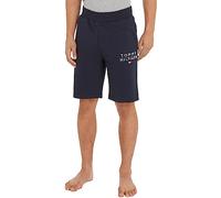 Tommy Hilfiger Hombre Pantalón de Chándal Corto, Azul (Desert Sky), L