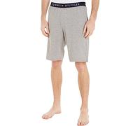 Tommy Hilfiger Hombre Pantalón de Chándal Corto Jersey Short, Gris (Light Grey Heather), L