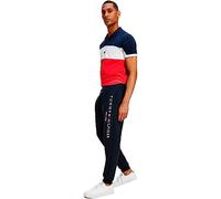 Tommy Hilfiger Hombre Pantalón de chándal Jogger, Azul (Desert Sky), XXL