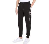 Tommy Hilfiger Hombre Pantalón de chándal Jogger, Negro (Black), L