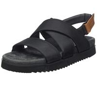 Tommy Hilfiger Hombre Sandalias Mix Strappy verano, Negro (Black), 44 EU