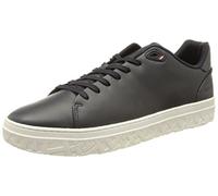 Tommy Hilfiger Hombre Sneaker Suela Cupsole Modern Iconic Court Cup Leather Zapatillas, Azul (Desert Sky), 40 EU
