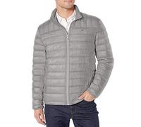 Tommy Hilfiger hombres de Packable Down Jacket - Gris -