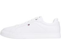 Tommy Hilfiger Hombres Icon Court Light ESS FM0FM05678 Low Top, Blanco (Blanco), 42, White, 42 EU