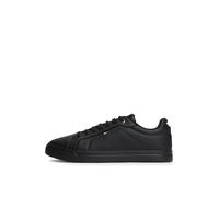 Tommy Hilfiger Hombres Icon Court Light ESS FM0FM05678 Low Top, Negro (Negro), 41, Black, 41 EU