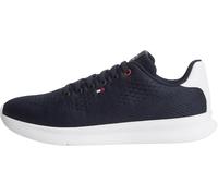 Tommy Hilfiger Hombres Lightweight Runner Knit FM0FM05909 Low Top, Azul, 10.5
