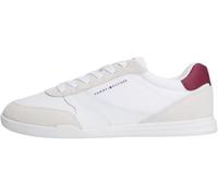 Tommy Hilfiger Hombres LoPro Cup Mix FM0FM05683 Low Top, Blanco (Blanco), 44, White, 44 EU