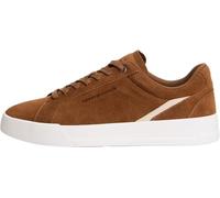 Tommy Hilfiger Hombres TH Court Premium Suede FM0FM05880 Low Top, marrón, 7