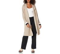 Tommy Hilfiger Hood Kimono Cardigan Sweater Suéter, Heather Caribou Multi, L para Mujer