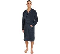 Tommy Hilfiger HOODED BATHROBE 2S87905573, Batas de Baño Hombre, Azul (Navy Blazer), M