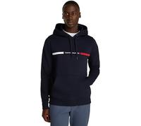 Tommy Hilfiger Hoodie Hombre Chest Insert con Bolsillo Canguro, Azul (Desert Sky), XL