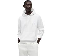 Tommy Hilfiger Hoodie Hombre Essential Fleece Regular Fit, Blanco (White), L