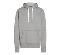 Tommy Hilfiger Hoodie Hombre Essential Fleece Regular Fit, Gris (Medium Grey Heather), S