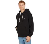Tommy Hilfiger Hoodie Hombre Essential Fleece Regular Fit, Negro (Black), XXL