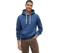 Tommy Hilfiger Hoodie Hombre Seasonal Fleece con Bolsillo Canguro, Azul (Aegean Sea), L