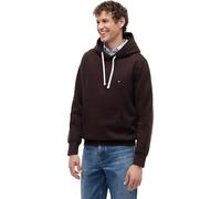 Tommy Hilfiger Hoodie Hombre Seasonal Fleece con Bolsillo Canguro, Marrón (Chocolate), L