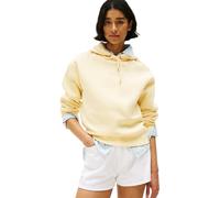 Tommy Hilfiger Hoodie Mujer con Logotipo, Amarillo (Frozen Custard), M
