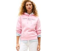 Tommy Hilfiger Hoodie Mujer con Logotipo, Rosa (Classic Pink), XS