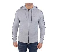 Tommy Hilfiger Hoody Ls Hwk Um0um00708 Chaqueta, Gris (Grey Heather), S Hombre