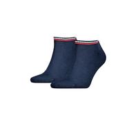 Tommy Hilfiger Iconic - Calcetines deportivos (2 unidades), azul marino oscuro, 3-5