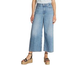 Tommy Hilfiger Jeans Cortos SIA de Cintura Alta y Pierna Ancha para Mujer