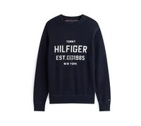 TOMMY HILFIGER Jersey 'ATHLEISURE' azul oscuro / blanco M azul oscuro / blanco