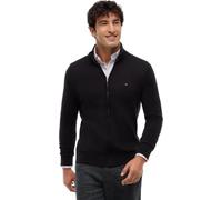 Tommy Hilfiger Jersey con Cremallera Hombre Essential Cotton Zip Thru con Cuello Alto