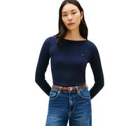 Tommy Hilfiger Co Jersey Stitch Boat-Nk Ww0Ww40099, Azul, M