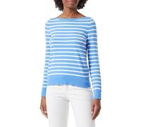 Tommy Hilfiger Jersey de Punto para Mujer, Multicolor (Blue Spell/ Ecru Stp), XXS