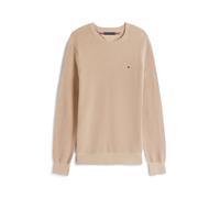 Tommy Hilfiger Jersey Hombre Essential Structure Crew Neck Regular Fit, Beige (Coastal Taupe), S