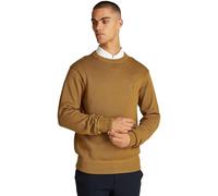 Tommy Hilfiger Jersey Hombre Chunky Cotton Crew Neck Jersey de Punto, Marrón (Country Brown), XL