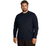 Tommy Hilfiger Jersey Hombre Essential Cotton con cuello redondo, Azul (Desert Sky), XXL
