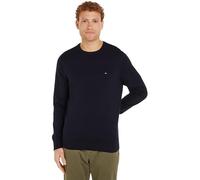 Tommy Hilfiger Jersey Hombre Essential Cotton Crew Neck de Algodón, Azul (Desert Sky), S