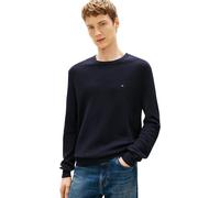 Tommy Hilfiger Jersey Hombre Essential Structure Crew Neck Regular Fit, Azul (Desert Sky), XL