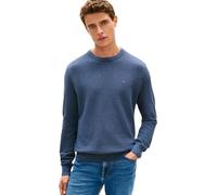 Tommy Hilfiger Jersey Hombre Essential Structure Crew Neck Regular Fit, Morado (Aegean Sea), XL