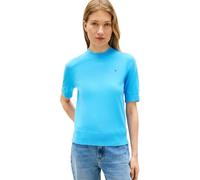 Tommy Hilfiger Jersey Mujer Jersey Manga Corta, Azul (Frigid Blue), XL