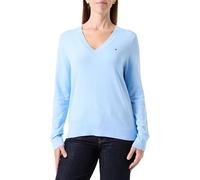 Tommy Hilfiger Jersey Mujer Jersey V-Neck Cárdigan de Punto