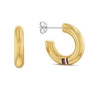 Tommy Hilfiger Jewelry Pendientes de Aro para Mujer en Oro Amarillo - 2780949