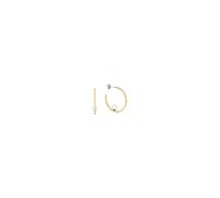 Tommy Hilfiger Jewelry Pendientes de Aro para Mujer en Oro Amarillo con Perlas de Cristal - 2780964