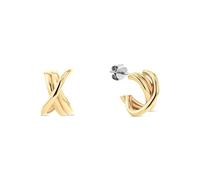 Tommy Hilfiger Jewelry Pendientes de Botón para Mujer en Oro Amarillo con un Nudo Marinero - 2780993