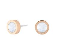 Tommy Hilfiger Jewelry Pendientes de Botón para Mujer en Oro Rosado - 2780663