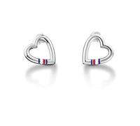 Tommy Hilfiger Jewelry Pulsera de Cadena para Mujer en Acero Inoxidable con un Charm con Forma de Corazón - 2780111