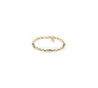 Tommy Hilfiger Jewelry Pulsera de Cadena para Hombre en Acero Inoxidable con chapado ionico Oro Amarillo - 2790675