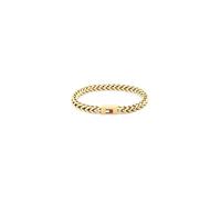 Tommy Hilfiger Jewelry Pulsera de Cadena para Hombre en Oro Amarillo con la Icónica Bandera 2790648