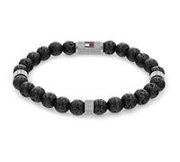 Tommy Hilfiger Jewelry Pulsera de Cuentas para Hombre Con Piedras De Lava - 2790435