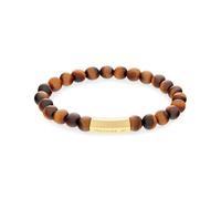 Tommy Hilfiger Jewelry Pulsera de Cuentas para Hombre Con Piedras Ojo De Tigre - 2790582