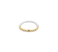 Tommy Hilfiger Jewelry Pulsera de Cuentas para Mujer en Oro Amarillo con Perlas de Cristal - 2780962, BRACELET