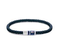 Tommy Hilfiger Jewelry Pulsera de Cuero Trenzado para Hombre Color Azul - 2790294