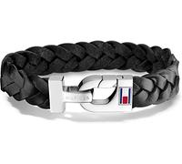 Tommy Hilfiger Jewelry Pulsera de Cuero Trenzado para Hombre Color Negro - 2700872