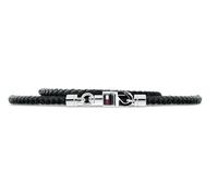 Tommy Hilfiger Jewelry Pulsera de Cuero Trenzado para Hombre Color Negro - 2701063